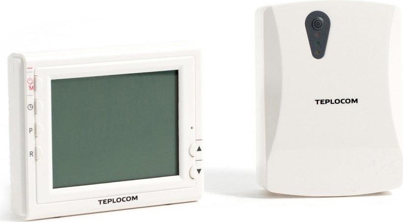 Термостат комнатный TEPLOCOM TS-Prog-2AA/3A-RF 915