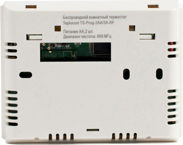 Термостат комнатный TEPLOCOM TS-Prog-2AA/3A-RF 915 - изображение 2