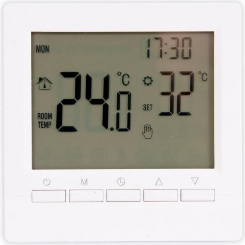 Термостат комнатный TEPLOCOM TSFR-Prog-220/3A 936