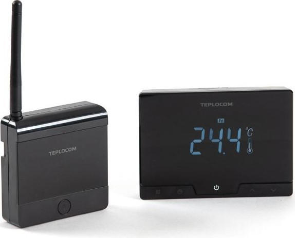 Термостат комнатный TEPLOCOM TS-Prog/LUX-RF 924