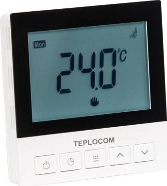 Термостат комнатный TEPLOCOM TSF-Prog-220/16A 921
