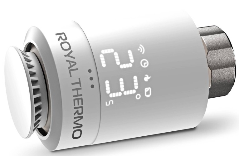 Термостат радиаторный электронный ROYAL THERMO Smart Heat, белый НС-1303165 НС-1303165