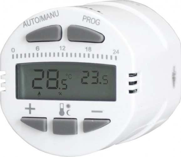 Термостат радиаторный TEPLOCOM TS-Prog-R 918