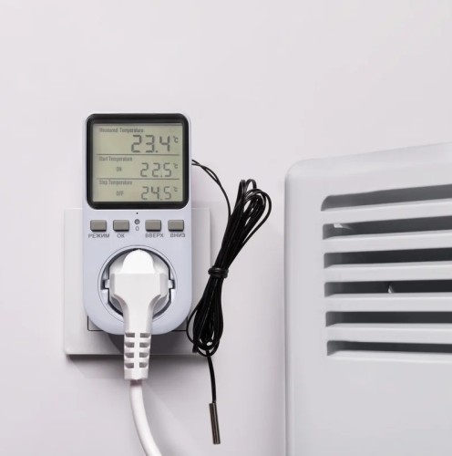 Термостат REXANT 51-0800 цифровой 16A-01, 3,5квт, белый - изображение 4