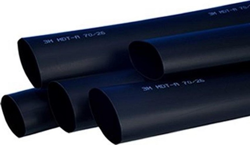 Термоусаживаемая трубка 3M MDT-A среднестенная с клеевым слоем, 32 мм/7,5 мм, 1000  7000037643