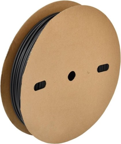 Термоусаживаемая трубка IEK ТТУ нг-LS 5/2.5 черн. (уп.200м)  UDR10-005-D25-200-K02