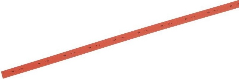 Термоусаживаемая трубка IEK ТТУ нг-LS 25/12.5 красн. 1м  UDRS-D25-1-K04