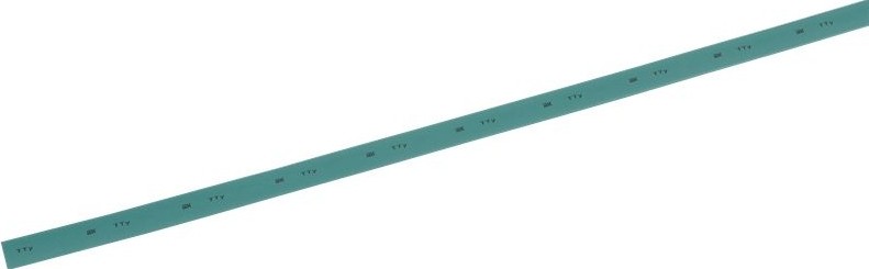 Термоусаживаемая трубка IEK ТТУ нг-LS 3/1.5 зел. 1м  UDRS-D3-1-K06