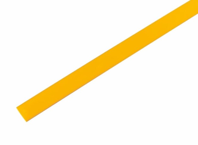 Термоусаживаемая трубка REXANT 20-9002 ТУТ нг 9,0/4,5мм, желтая (уп.50 шт. по1м)