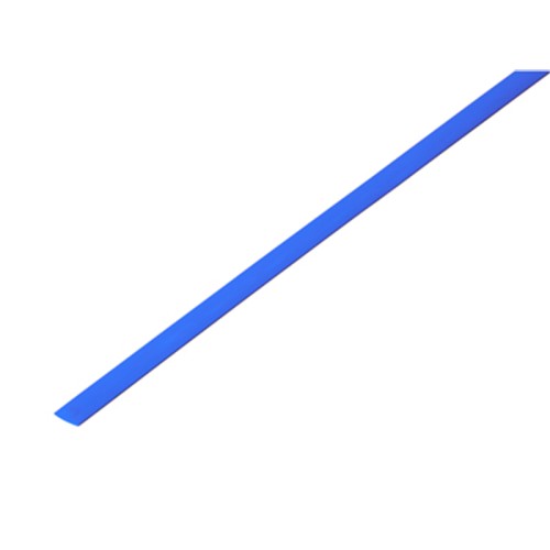 Термоусаживаемая трубка REXANT 20-3505 ТУТ нг 3,5/1,75мм, синяя (уп.50 шт. по1м)