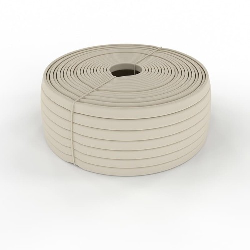 Термоусаживаемая трубка REXANT 49-5004 ( уп. 300 метров ) кембрик ТВ-40 ПВХ белый, ø4 мм 49-5004