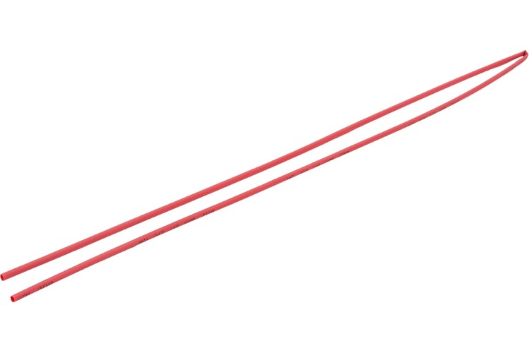 Термоусаживаемая трубка REXANT 20-3004 ТУТ нг 3,0/1,5мм, красная (уп.50 шт. по1м)