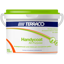 Шпатлёвка универсальная Terraco Handycoat All-Purpose 15 кг - изображение 3