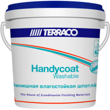 Шпатлёвка финишная влагостойкая Terraco Handycoat Washable 1.5 кг - изображение 3
