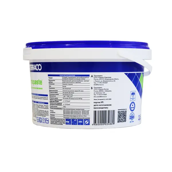 Клей для плитки готовый Terraco Terrapaste 3.5 кг - изображение 4