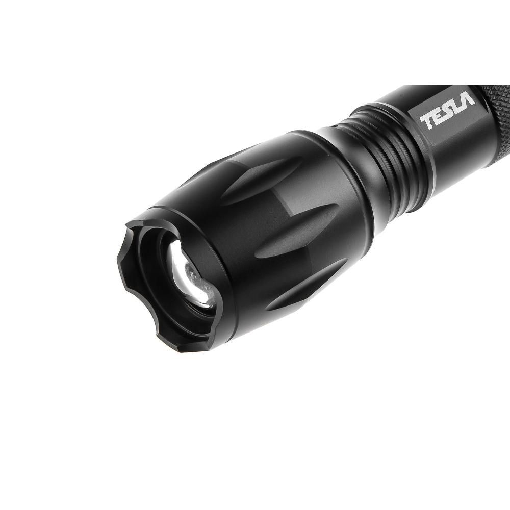 Фонарь ручной TESLA FLF, 10 Вт, 350 люмен, фокусировка луча - изображение 4