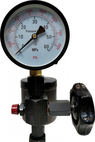 Тестер форсунок дизелей AE&T PS-400A с манометром - изображение 2