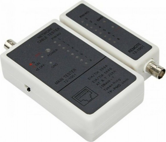 Тестер кабеля REXANT RG-45 + BNC  5248 12-1001