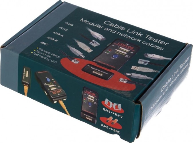 Тестер кабельный REXANT R-251454 универсальный 12-1011 - изображение 4