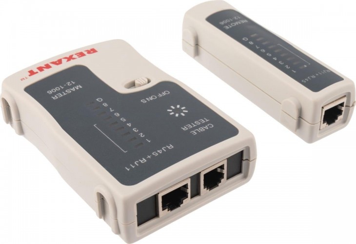 Тестер кабельный REXANT RX-468 rj-45+rj-11 12-1006 - изображение 3