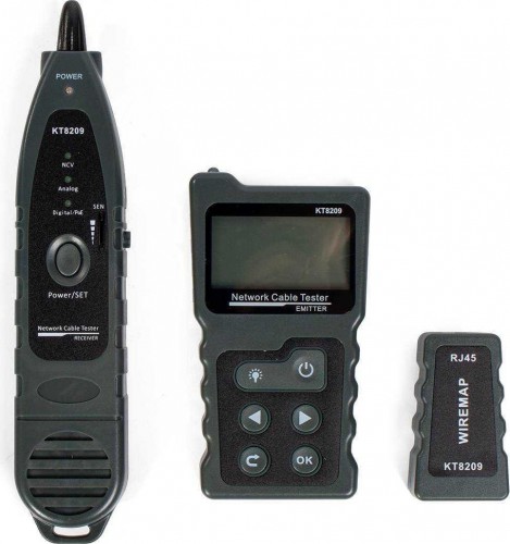 Тестер КВТ кабельный KT 8209 PROLINE с PoE 86208