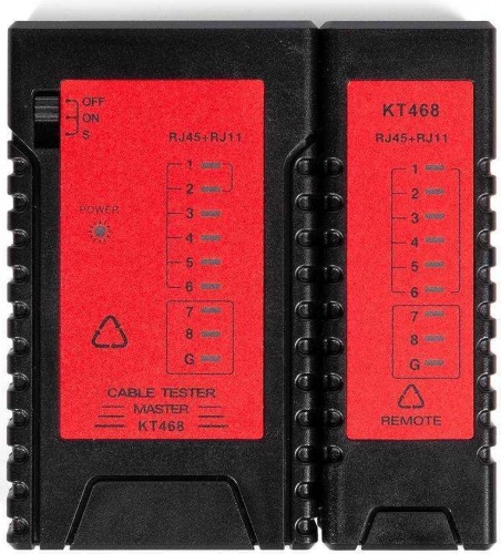 Тестер КВТ LAN кабельный KT 468 PROLINE 86211