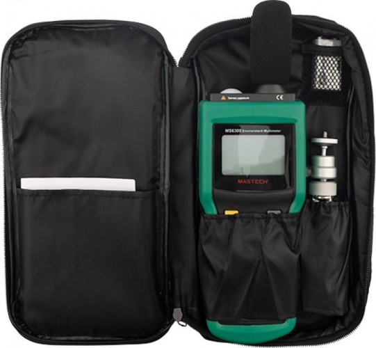 Тестер окружающей среды MASTECH MS6300 многофункциональный 13-1250 - изображение 5