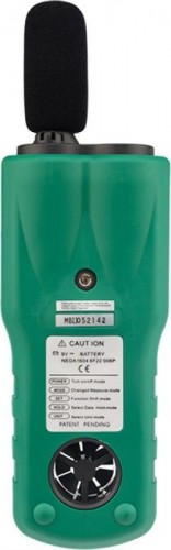 Тестер окружающей среды MASTECH MS6300 многофункциональный 13-1250 - изображение 4