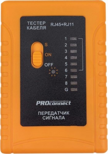 Тестер Proconnect HT-C004  rj-45+rj-11 12-1006-4 - изображение 3