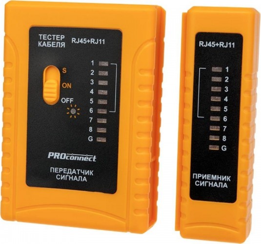 Тестер Proconnect HT-C004  rj-45+rj-11 12-1006-4