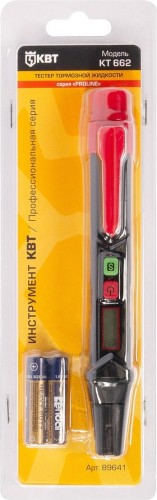 Тестер тормозной жидкости КВТ КТ 662 серия PROLINE 89641 - изображение 4