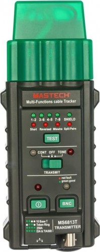 Тестер трассоискатель MASTECH MS6813T с генератором сигнала 13-1221