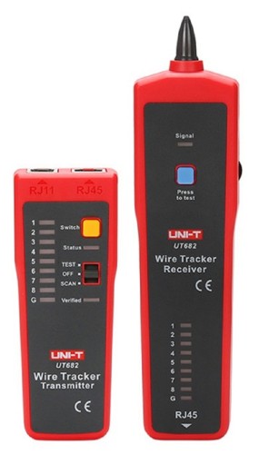 Тестер трассоискатель UNI-T UT682 с генератором сигнала 13-1091