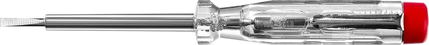 Тестер ЗУБР ЭКСПЕРТ пробник электрический, на подвеске, 100-250в, 140м 25725 - изображение 2