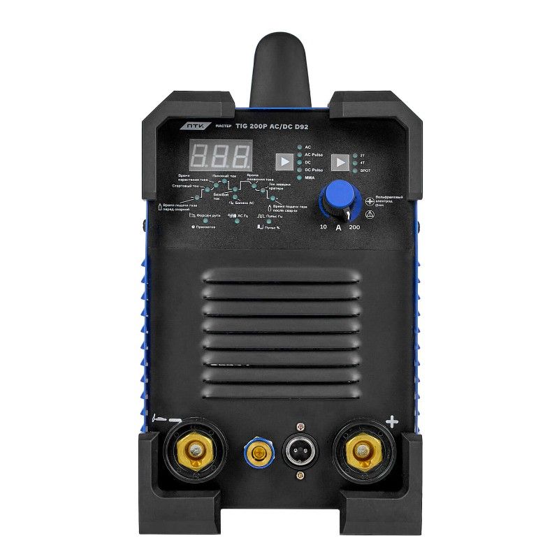 Сварочный аппарат ПТК МАСТЕР TIG 200 P AC/DC D92 - изображение 2