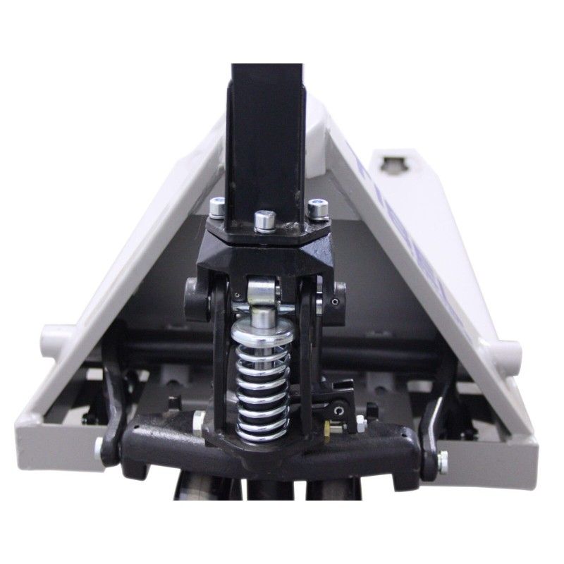 Тележка гидравлическая TISEL T35-25 PU/PU 3500kg-200mm-2500х540mm - изображение 3