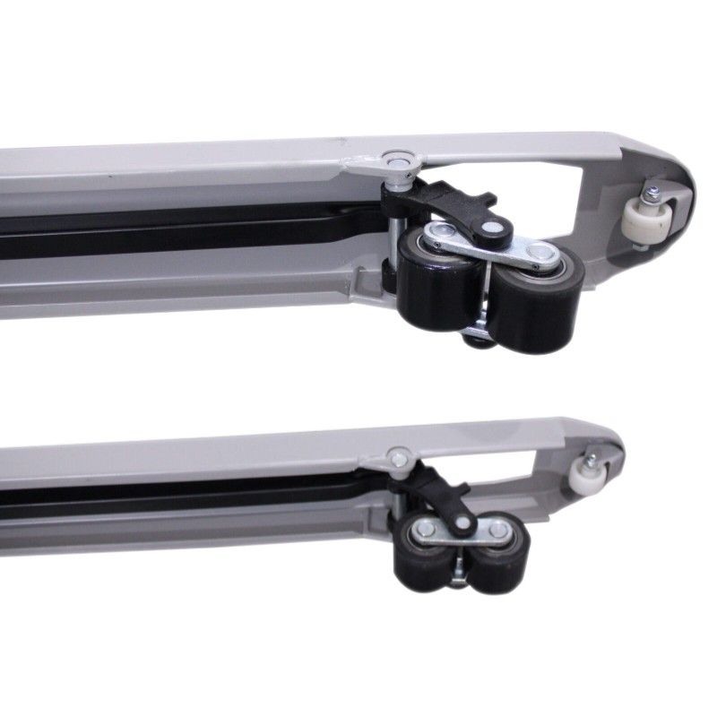 Тележка гидравлическая TISEL T35-25 PU/PU 3500kg-200mm-2500х540mm - изображение 4