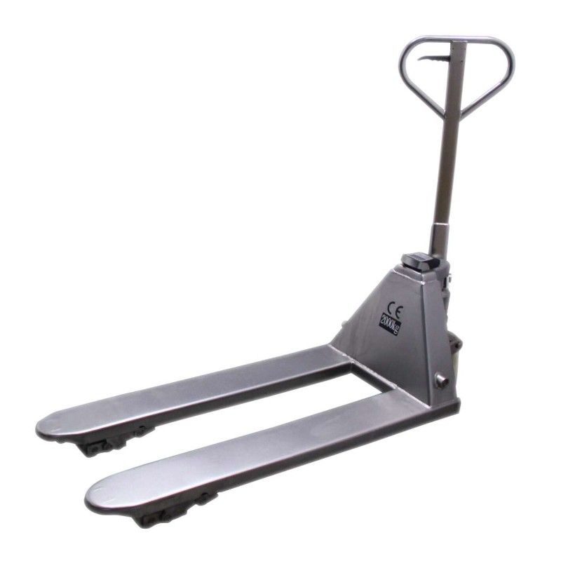 Тележка гидравлическая TISEL TZW20S нержавеющая сталь PА/РА 2000kg-200mm-1150x542 mm - изображение 2