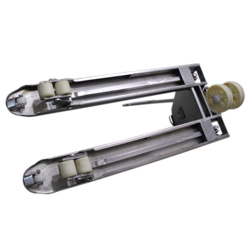 Тележка гидравлическая TISEL TZW20S нержавеющая сталь PА/РА 2000kg-200mm-1150x542 mm - изображение 4