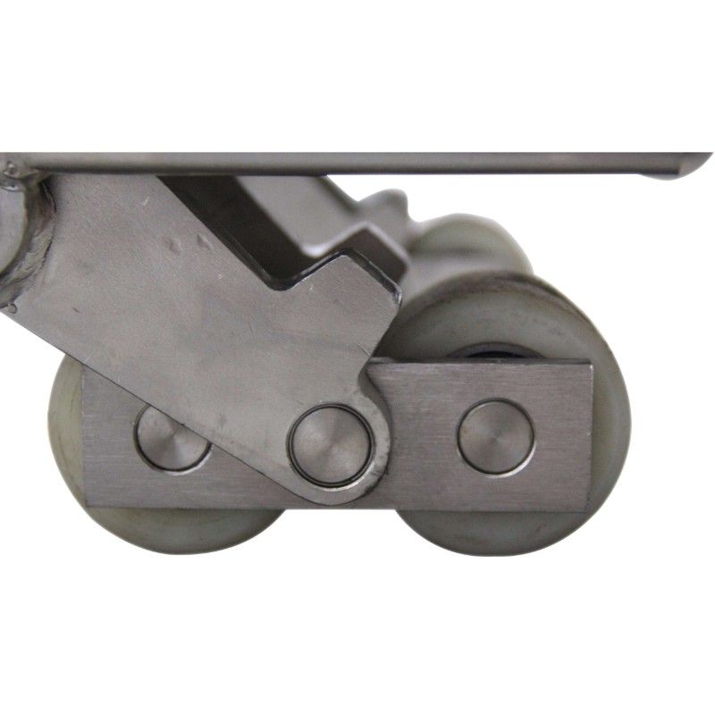 Тележка гидравлическая TISEL TZW20S нержавеющая сталь PА/РА 2000kg-200mm-1150x542 mm - изображение 5