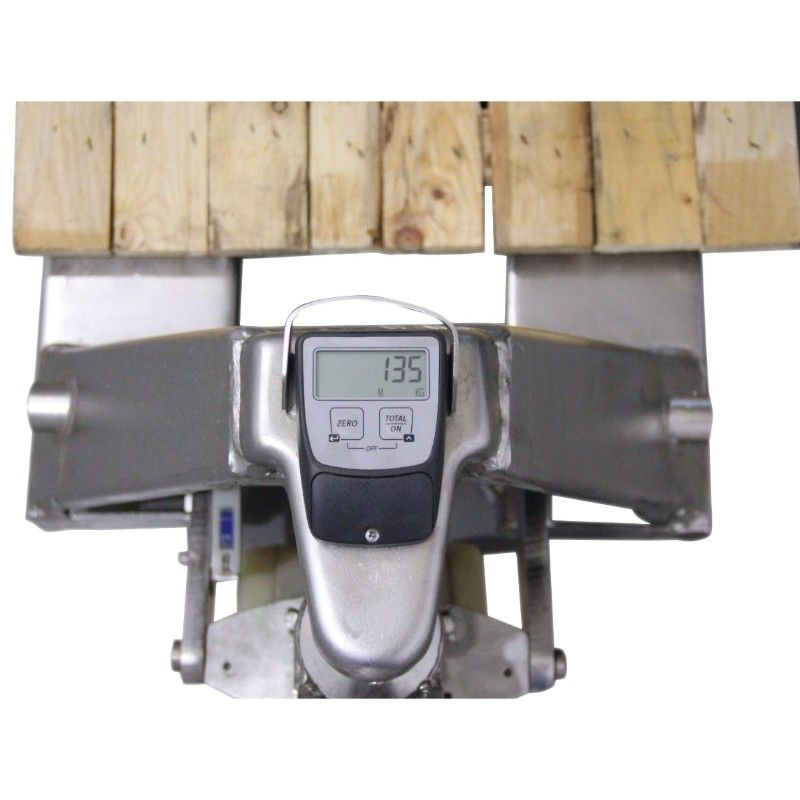 Тележка гидравлическая TISEL TZW20S нержавеющая сталь PА/РА 2000kg-200mm-1150x542 mm - изображение 7