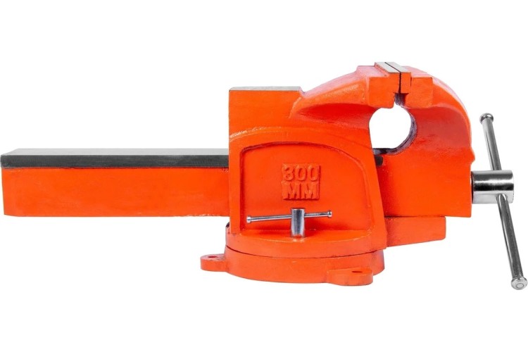 Тиски AV Steel AV-940012 слесарные поворотные, 300 мм - изображение 3