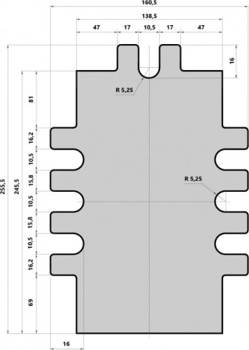 Тиски BELMASH CV125 крестовые RA097A - изображение 2