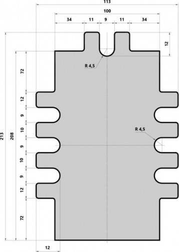 Тиски BELMASH CV75 крестовые RA095A - изображение 4