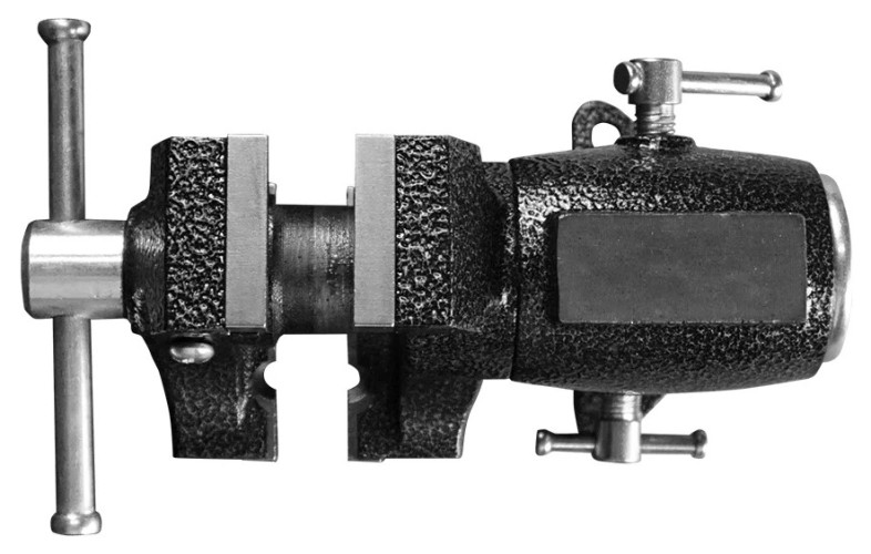 Тиски BERGER BG1341 чугунные поворотные в 2-х плоскостях с наковальней - изображение 3