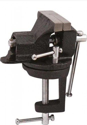 Тиски Biber 85884 настольные, поворотные 70мм тов-093084