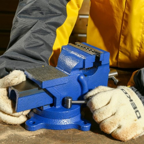 Тиски DEKO CL09 слесарные поворотные, 75 мм 065-0961 - изображение 5