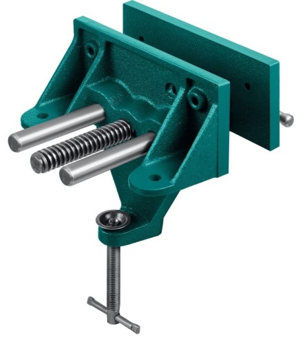 Тиски KRAFTOOL 155мм столярные на струбцине, переносные, 155 мм 32720-155 - изображение 2