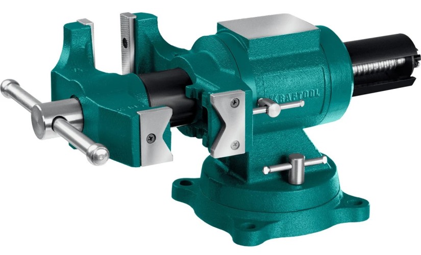 Тиски KRAFTOOL 3D Multi-Purpose 125 мм, чугунные слесарные  32706-125 - изображение 3