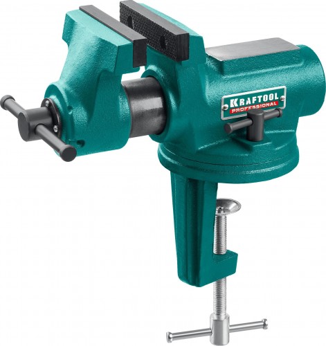Тиски KRAFTOOL EXPERT 32710-100 универсальные мобильные 100 мм 32710-100
